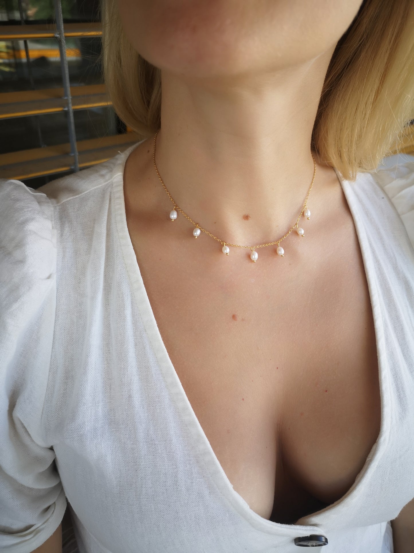 Marlo pearl necklace