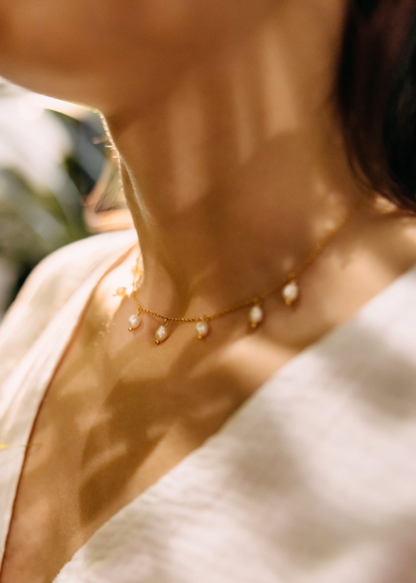 Marlo pearl necklace